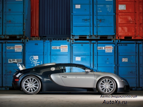 Bugatti Veyron (2005 - 2011): фото сбоку