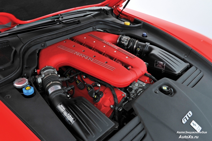Ferrari 599 GTO (2010 - 2012): фото двигатель