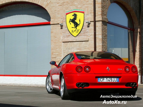 Ferrari 575 M GTC Handling (2004 - 2006): фото сзади