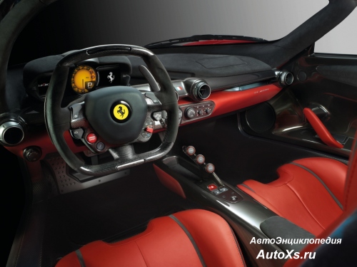 Ferrari LaFerrari (2013 - 2016): фото интерьер