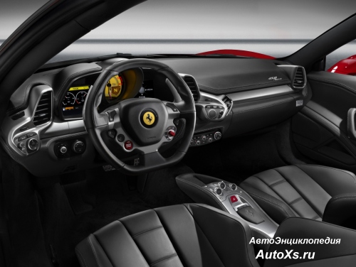 Ferrari 458 Italia (2009 - 2015): фото интерьер