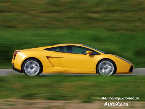 Lamborghini Gallardo (2003 - 2008): фото сбоку