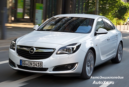 Opel Insignia (2013 - 2016): фото спереди