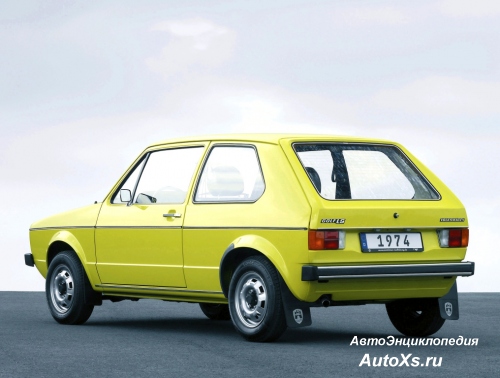 Volkswagen Golf 3-door (1974 - 1983): фото сзади