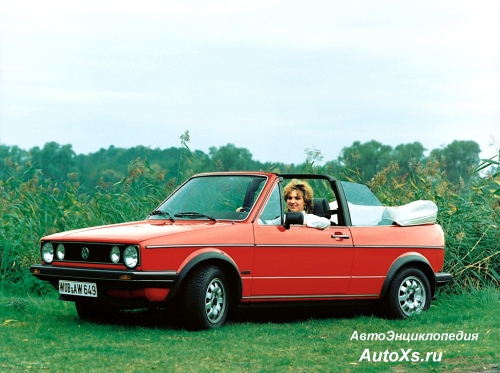 Volkswagen Golf Cabrio (1979 - 1988): фото