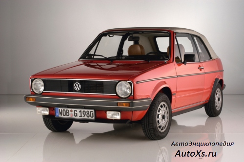 Volkswagen Golf Cabrio (1979 - 1988): фото спереди