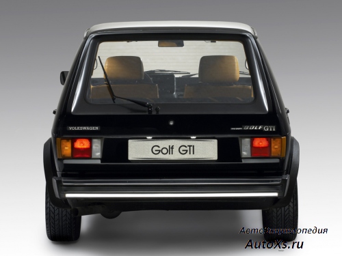 Volkswagen Golf GTI 5-door (1976 - 1983): фото сзади