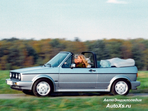 Volkswagen Golf Cabrio (1988 - 1993): фото сбоку 2