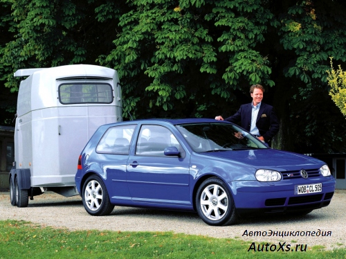 Volkswagen Golf MK4 3-door (1997 - 2003): фото сбоку