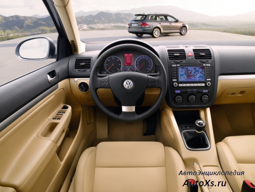 Volkswagen Golf Variant (2007 - 2009): фото интерьер