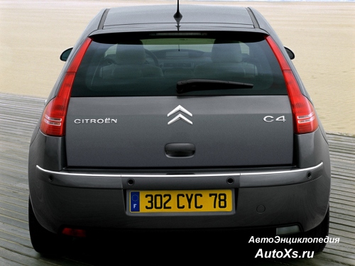 Citroën C4 Hatchback (2004 - 2008): фото сзади