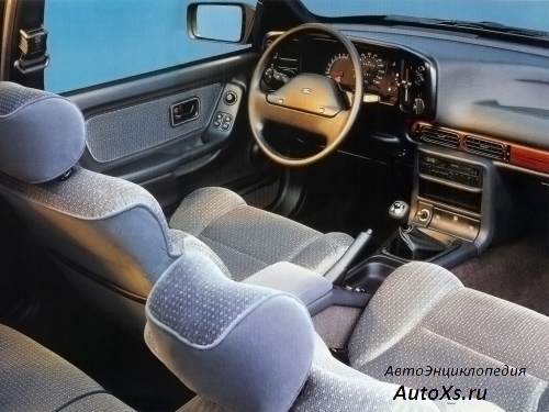 Ford Scorpio Sedan (1989 - 1992): фото интерьер