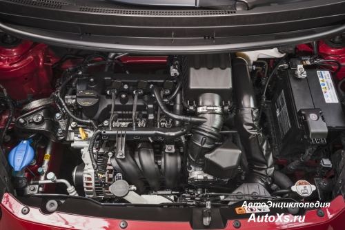 Kia Picanto 5-door (2015 - 2017): фото двигатель