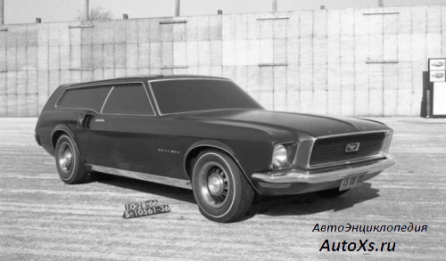 1966. Mustang Station Wagon — Mustang в кузове универсал