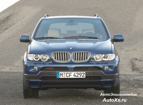 BMW X5 E53 (2004 - 2006): фото спереди