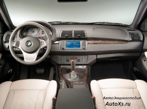 BMW X5 E53 (2004 - 2006): фото интерьер