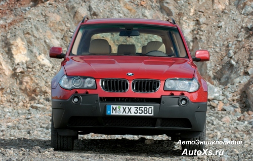 BMW X3 (2003 - 2006): фото спереди