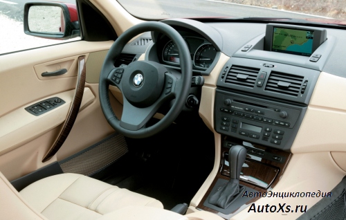 BMW X3 (2003 - 2006): фото интерьер