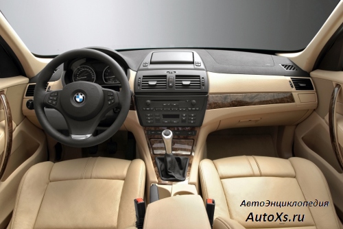 BMW X3 (2007 - 2010): фото салон