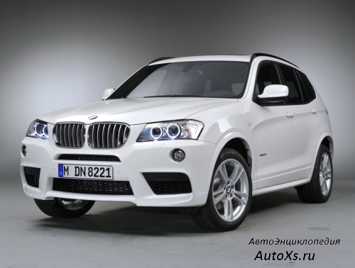 BMW X3 M Sport Package (2010 - 2014): фото спереди
