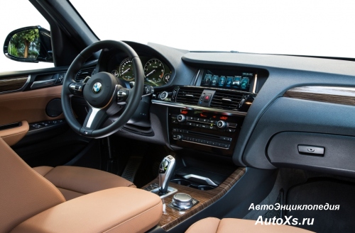 BMW X3 M Sport Package (2010 - 2014): фото приборная панель