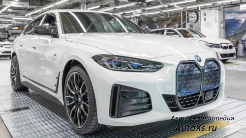 В Мюнхене начался серийный выпуск электрокара BMW i4
