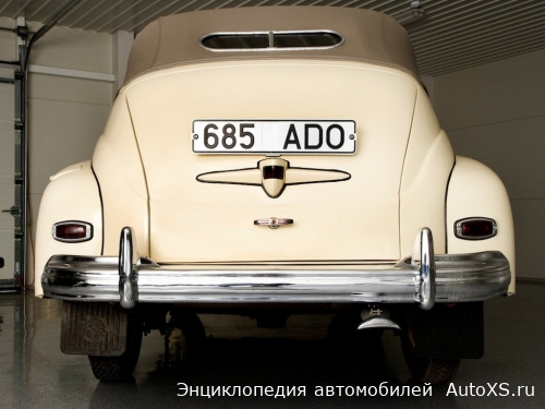 ГАЗ-М-20 «Победа» Кабриолет (1949 - 1953): фото сзади