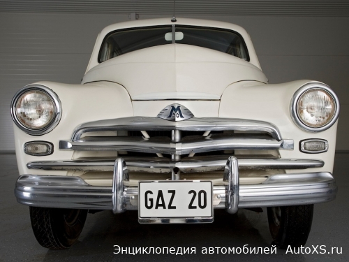 ГАЗ-М-20B «Победа» (1955 - 1958): фото спереди