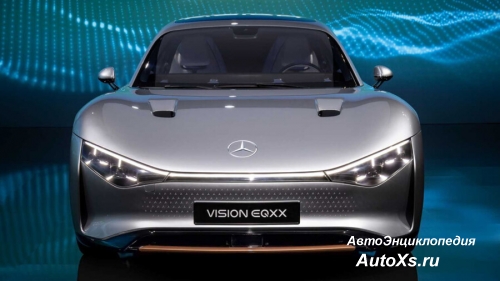 Mercedes-Benz Vision EQXX: фото спереди