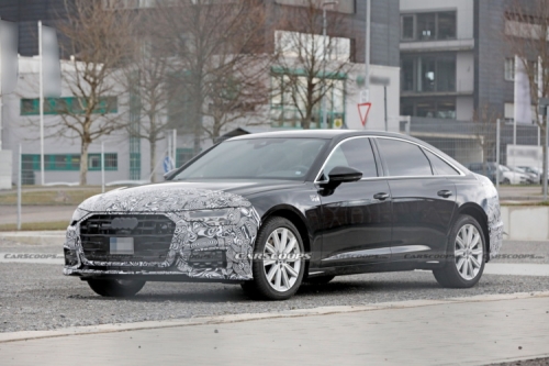 Компания Audi тестирует новую версию седана A6 (фото)